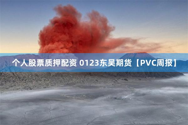 个人股票质押配资 0123东吴期货【PVC周报】